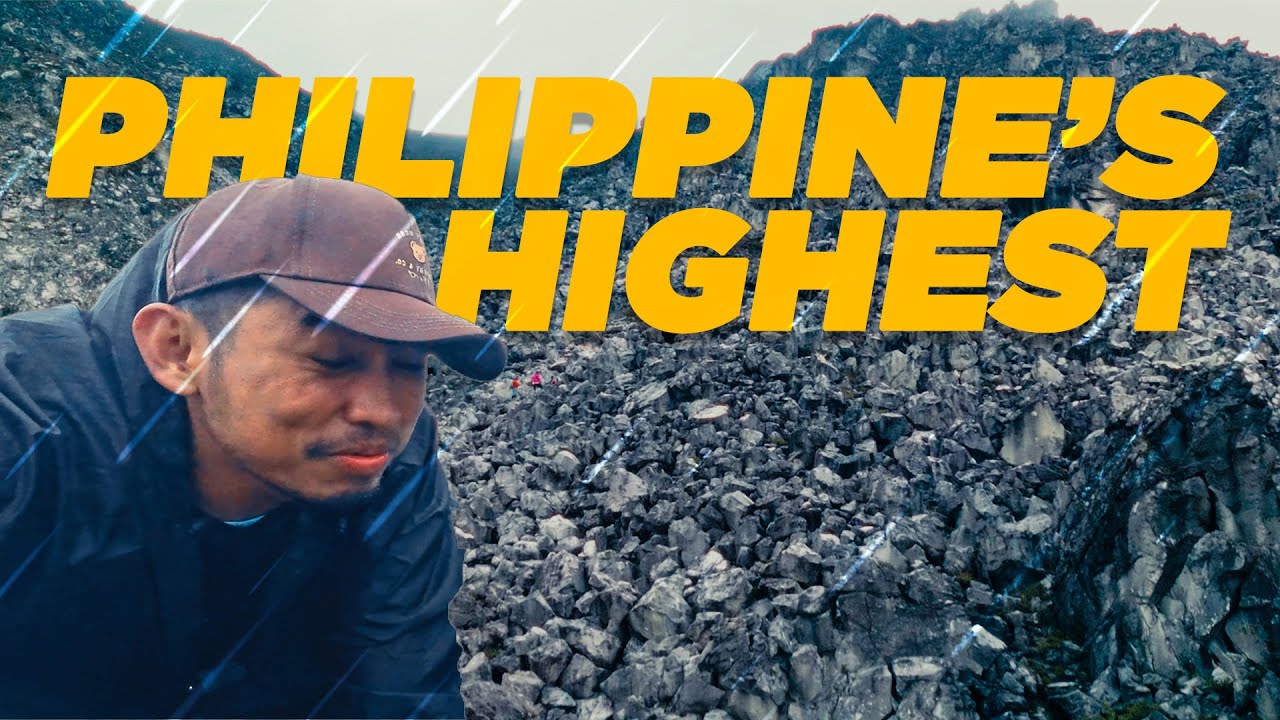 I climbed the highest mountain in the Philippines during a storm!
