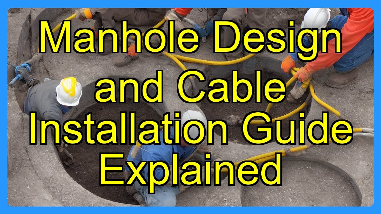 Manhole Design and Cable Installation Guide Explained