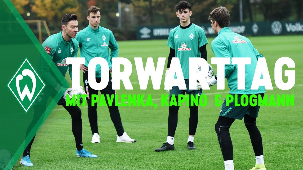 Torwarttraining mit Jiri Pavlenka, Stefanos Kapino & Luca Plogmann | SV Werder Bremen
