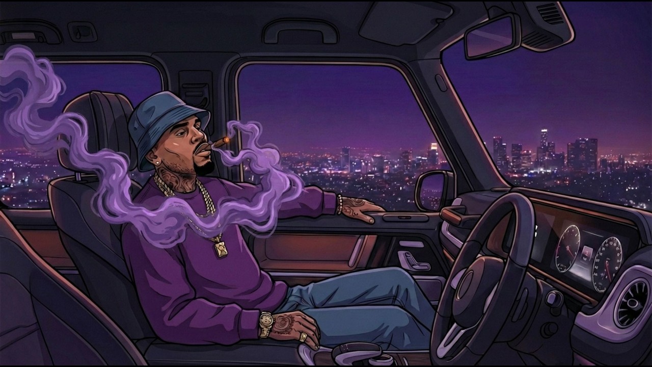 Curtindo a noite 🌙 Rap Stoner 420 Bluesy para relaxar