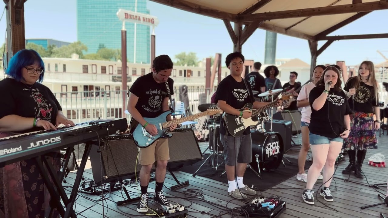 Santana’s Game of Love played by Public I, Teen House Band at the 2025 Sacramento Salsa Festival