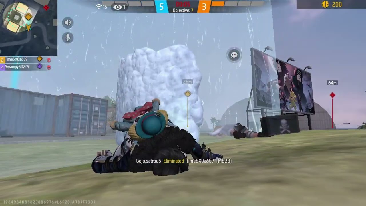 CUSTOM ROOM 2VS2 🔥BOOYAH | FREE FIRE EPIC MATCH DHAMAL #entertainment #customroom #battleroyalegame