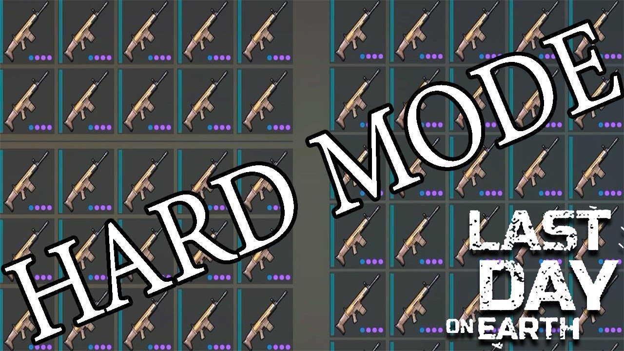 SCAR FULLY MODDED - FLOOR 4 HARD MODE - LAST DAY ON EARTH - LDOE