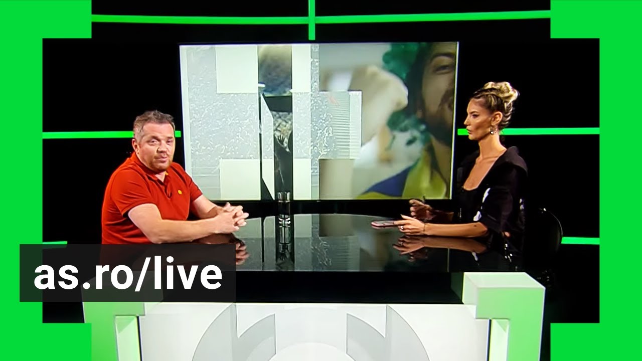 Ramona Olaru la AS.ro LIVE, partea a 3-a. ”Am trupul ăsta de zeiță de la ... tata! Mănânc orice!”
