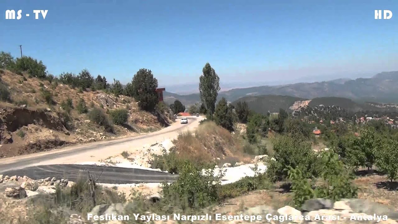 Feslikan Yaylası Narpızlı Esentepe Çağlarca Arası - Antalya