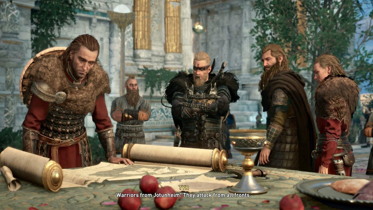 Assassin's Creed Valhalla - Meeting THOR Cutscene In Asgard (Assassin's Creed 2020) 4K HD