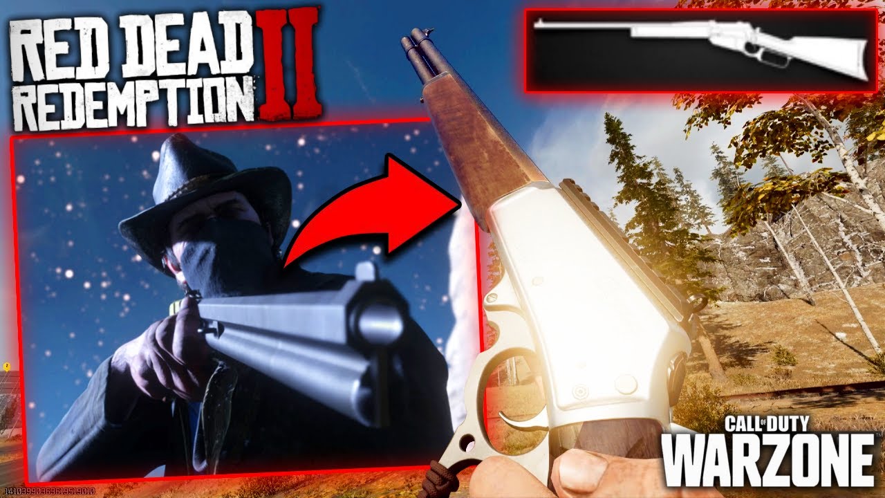 Arthur Morgan Custom Lever Action Rifle from Red Dead Redemption 2 in Warzone Win Gameplay