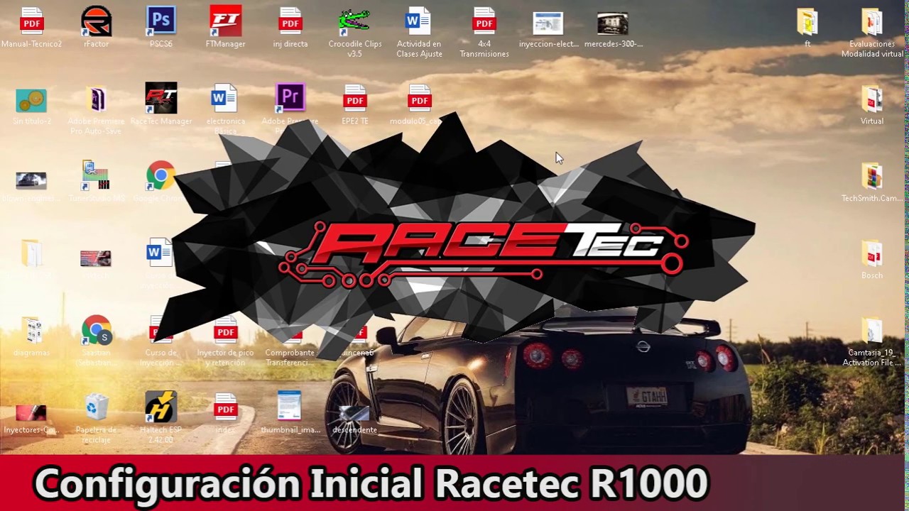 COMO CREAR MAPA BASE RACETEC R1000