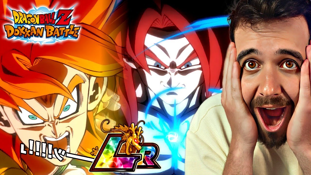 HSJANABS 😱 C'EST L'HISTOIRE..!! REACT ANIMATIONS GOGETA SSJ4 LR REVEAL  [DOKKAN BATTLE]