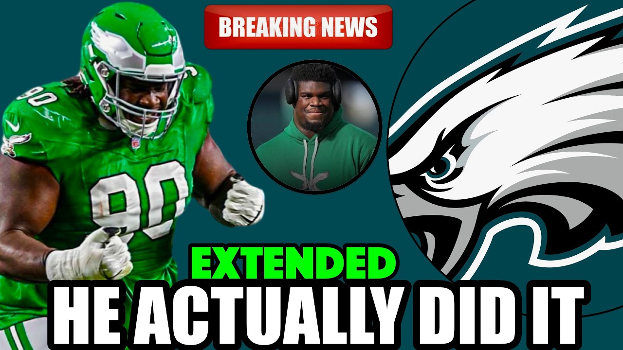 🚨BREAKING: Eagles LOCK UP Jordan Davis 🔥 3-Year $78M Extension! Jalen Carter NEXT?!