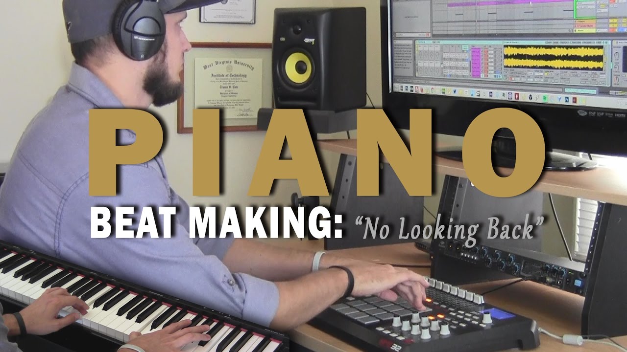 Piano Hip Hop Beat Making Video 2023 - 