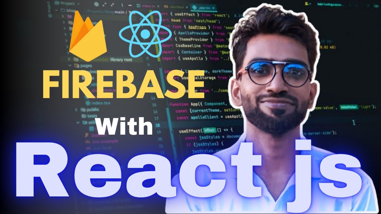 Complete Firebase with React.js in Hindi | A to Z 🔥