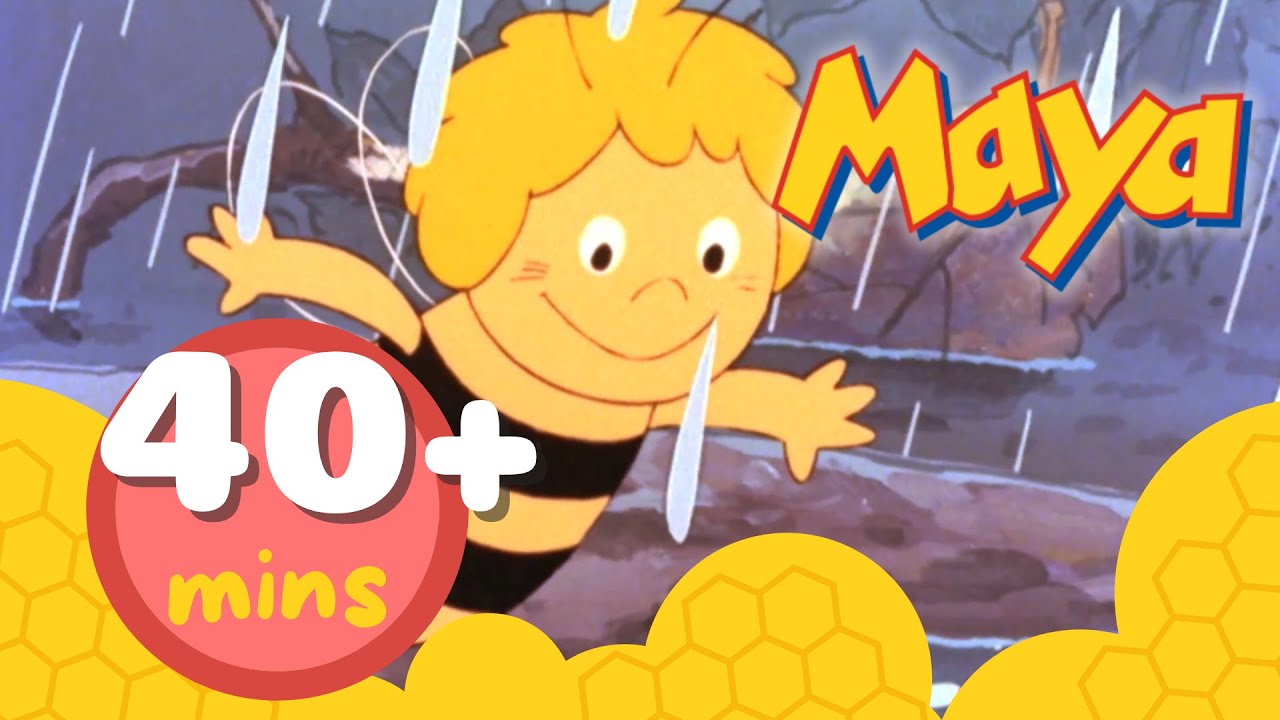 La Abeja Maya 🍯 Mejores Episodios | ¡Días de lluvia! | | 40+ minutos |