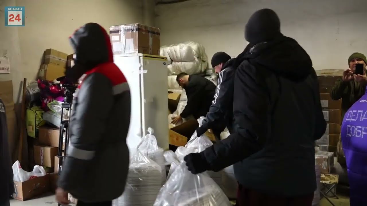 Вклад в общую Победу: абаканские предприниматели собрали гумпосылки для бойцов СВО