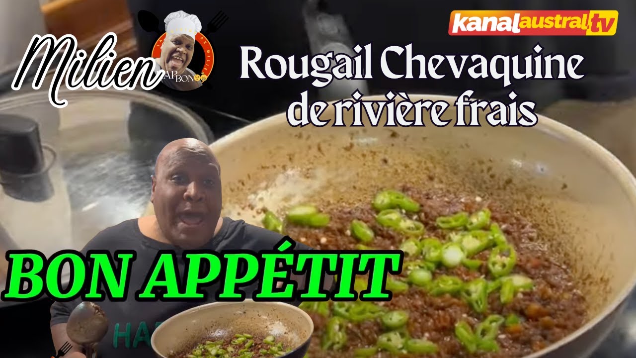 Cuisine de Hap Bon - Rougail Chevaquine de rivière frais