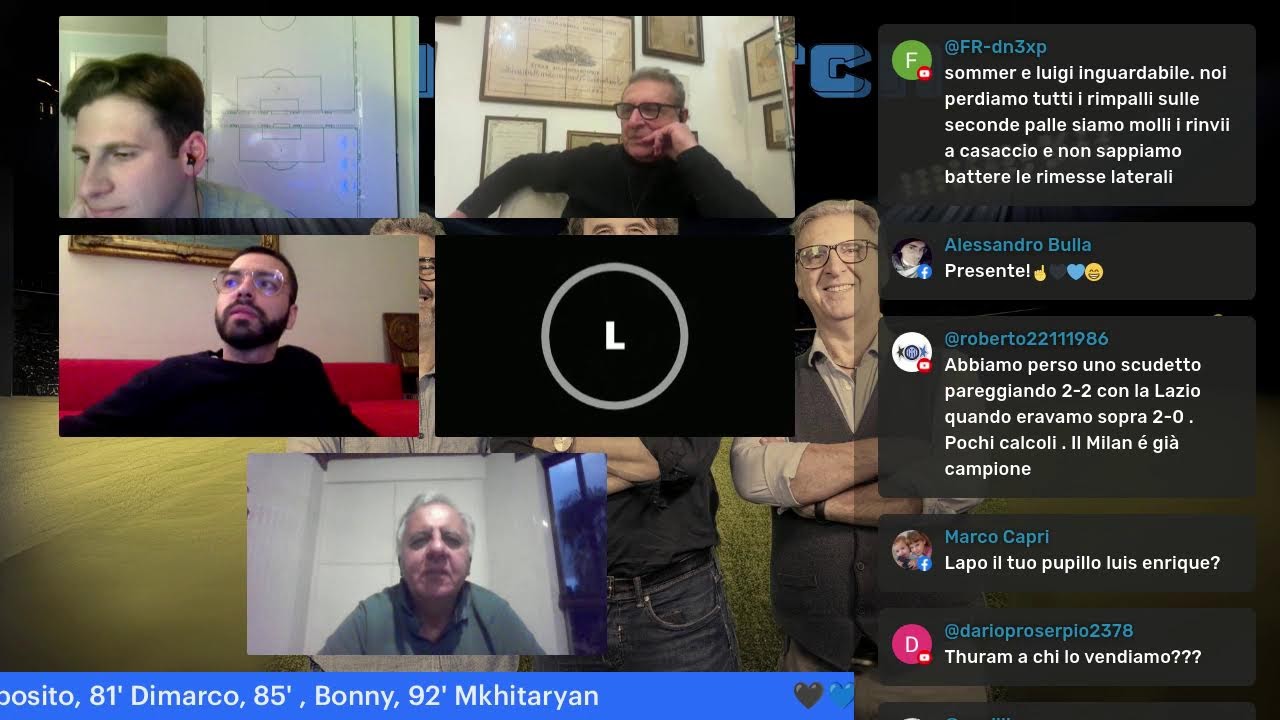 Nerazzurra social Live Stream