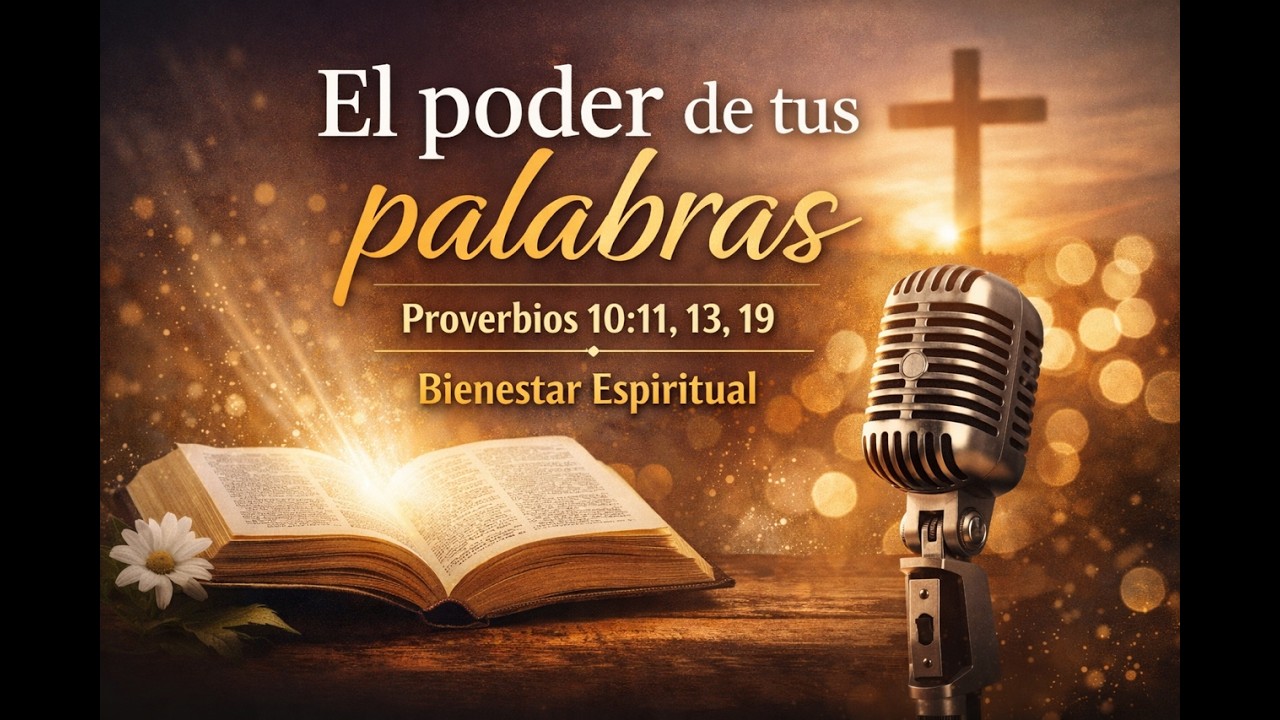 El poder de tus palabras | Proverbios 10:11,13,19 — Bienestar Espiritual