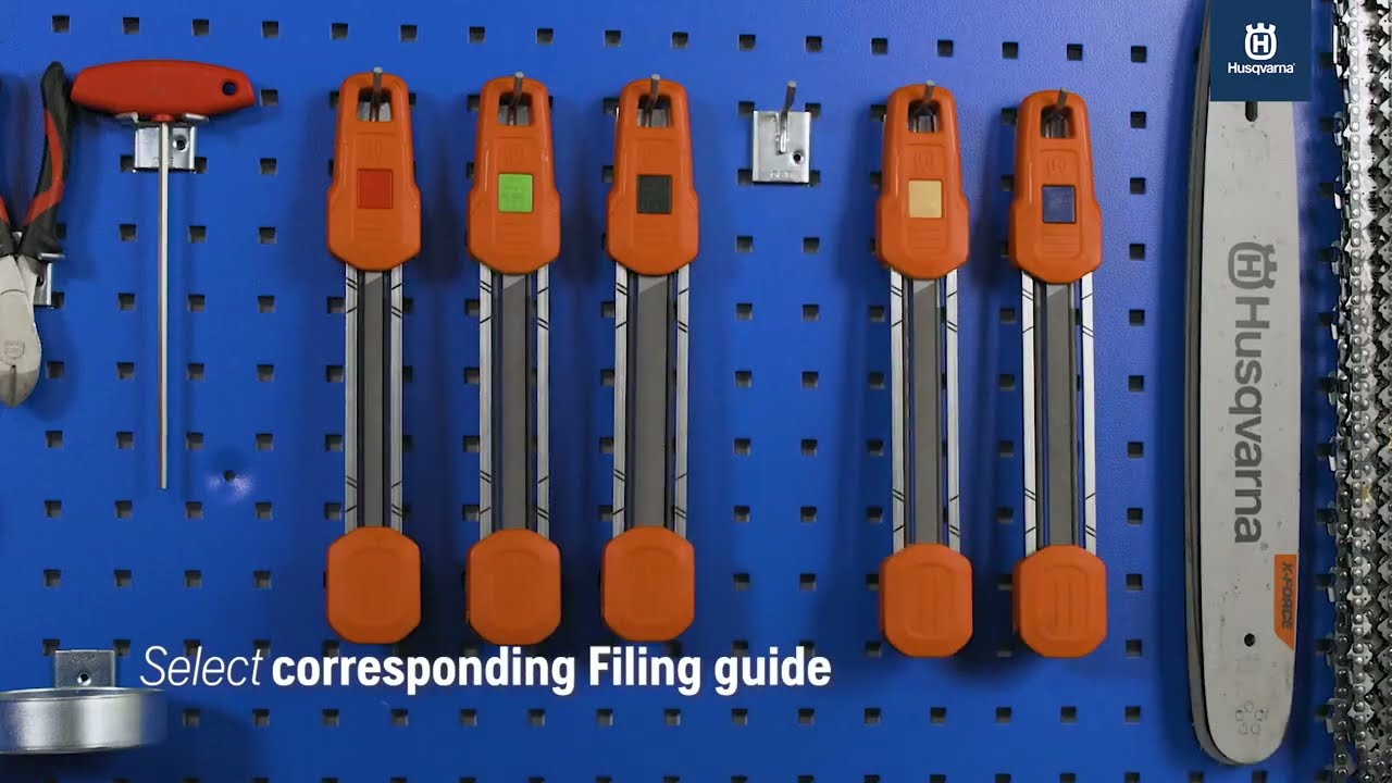 Husqvarna 2-in-1 Filing Guide - How To Video