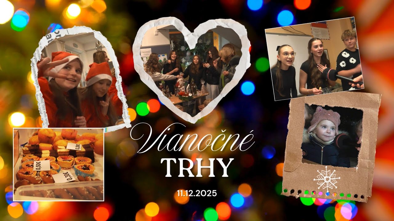 Vianočné trhy 2025 - ZŠ Žofie Bosniakovej Teplička nad Váhom