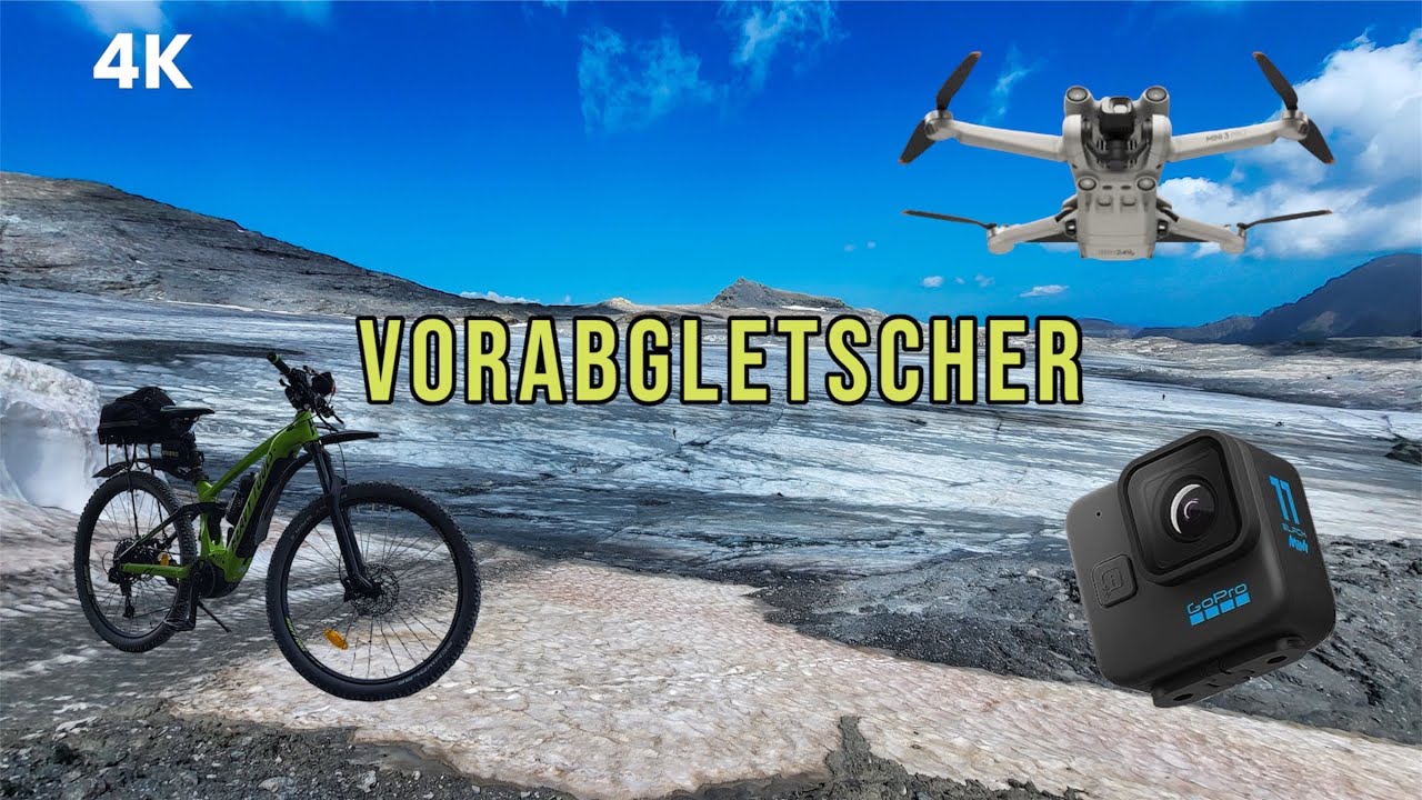 4K - von Lax nach Vorabgletscher mit Montainbike 24.08.2024