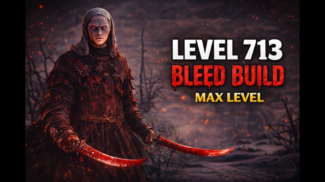 This Is What LEVEL 713 Bleed Build Looks Like in Elden Ring