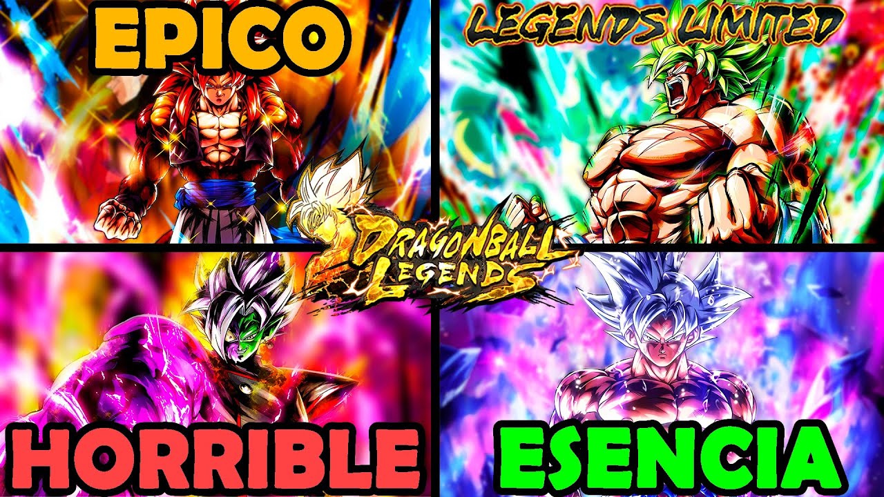 TODOS LOS LEGENDARY FINISH Del PEOR AL MEJOR De Dragon Ball Legends