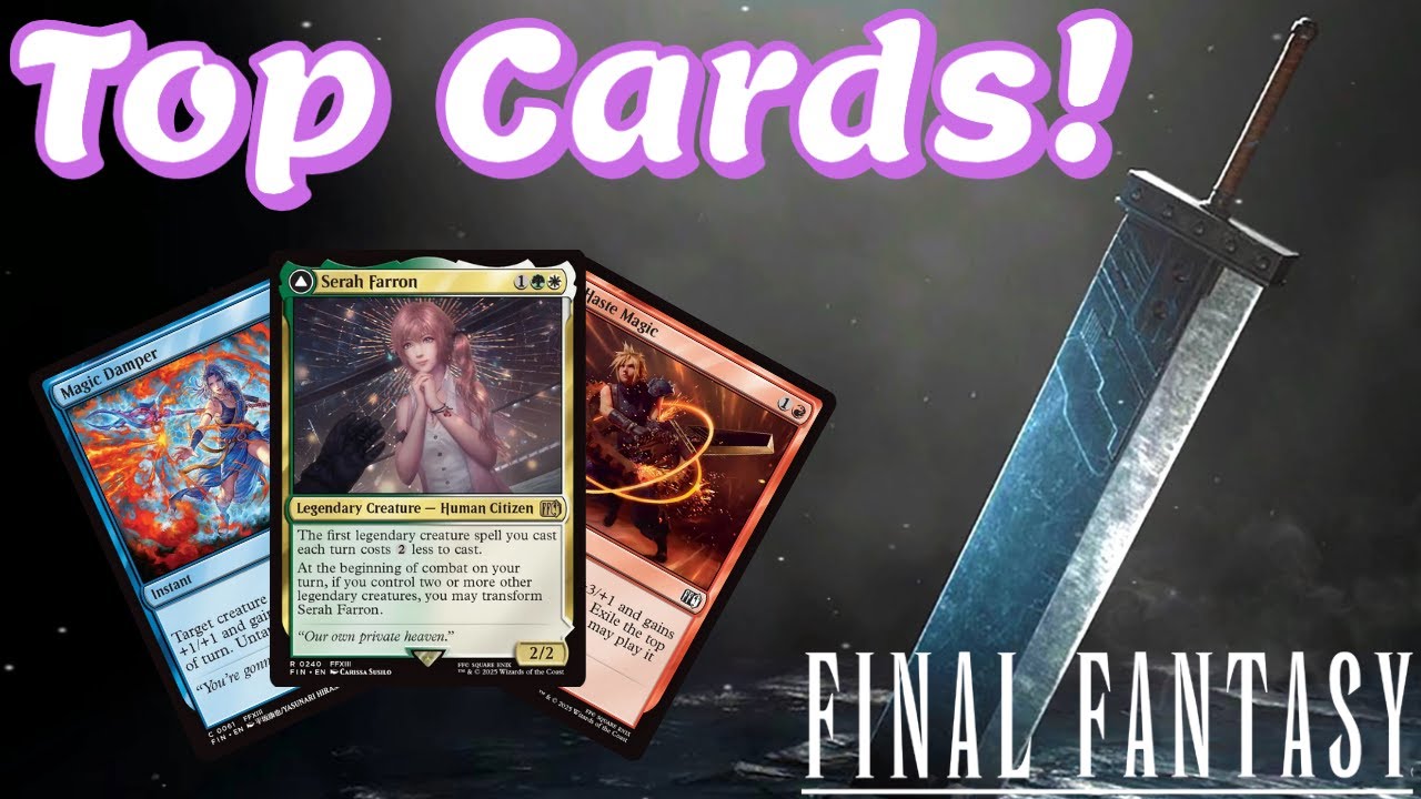 The BEST Cards in Final Fantasy for DIFFERENT Commanders | Magic the Gatering |