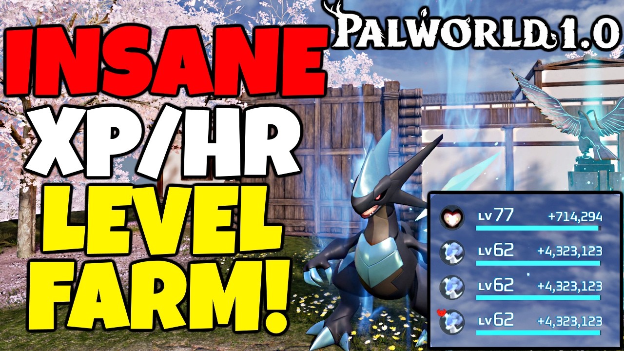 Быстрая и легкая прокачка палов в Palworld 1.0: лучший способ фарма опыта!