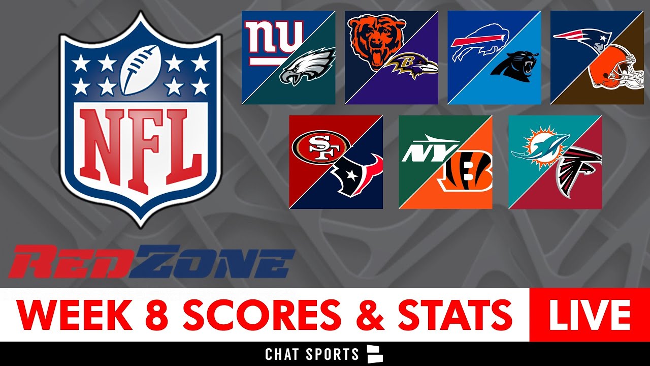 NFL Week 8 RedZone Live Streaming Scoreboard, Highlights, Scores, Stats, News & Analysis