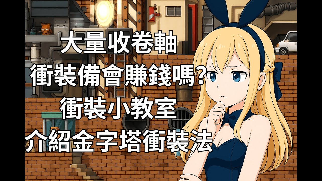 【Artale攻略】懷舊楓之谷｜大量收卷軸衝裝！真的賺錢嗎？ 講解什麼是金字塔衝裝法 #artale  #楓之谷 #遊戲