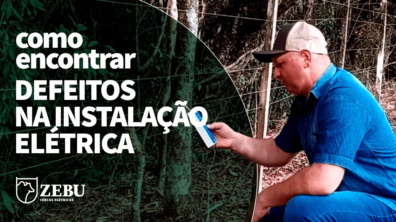 Como encontrar defeitos na instalação da cerca elétrica?