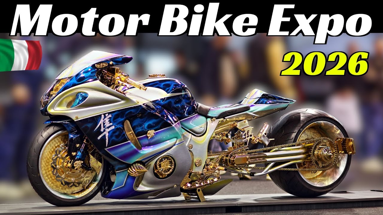 Motor Bike Expo 2026 [MBE] Highlights - Verona, Italy - Customs, Choppers, Cafè-Racers & More!