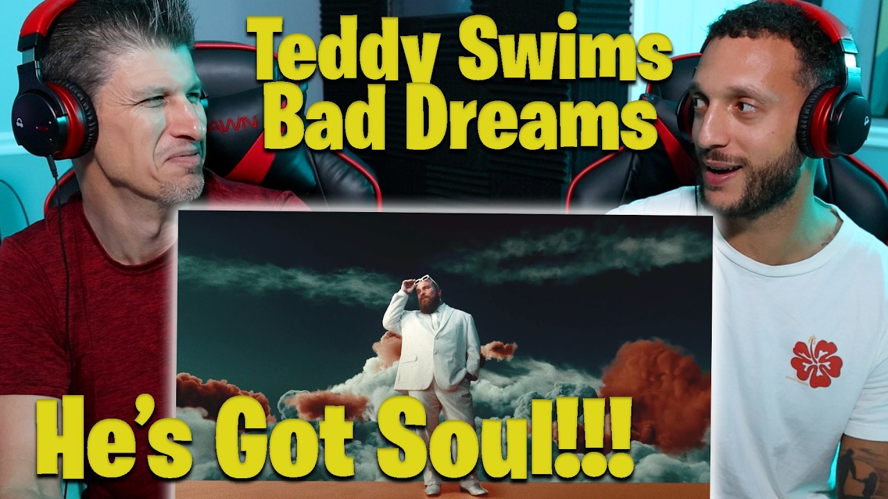 Teddy Swims - Bad Dreams (Официальный клип) РЕАКЦИЯ!!!