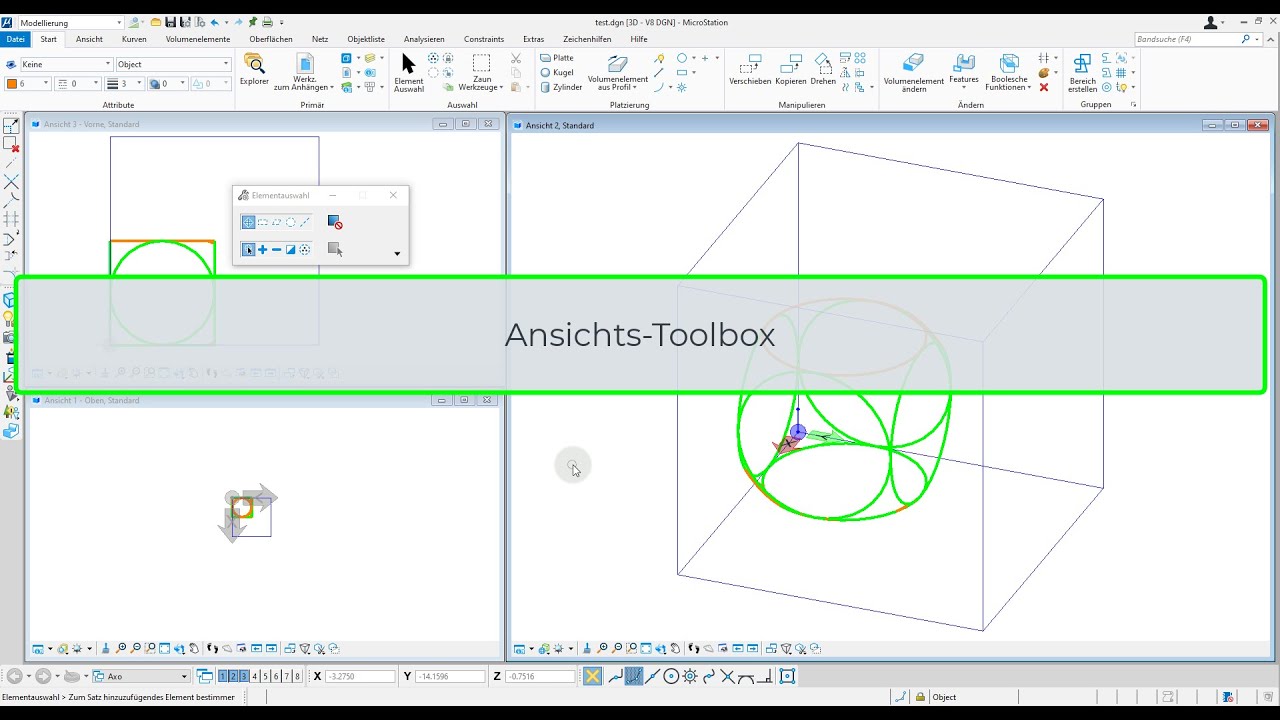 Ansichts Toolbox