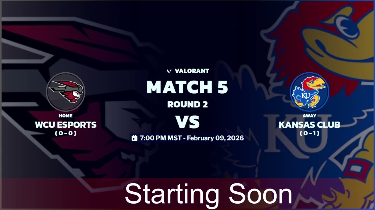 NECC Valorant Week 2: WCU Esports vs Kansas Club