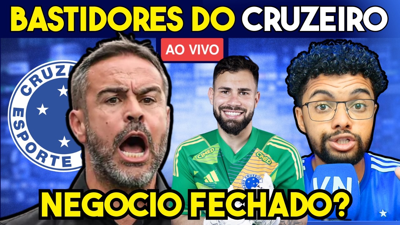 ARTHUR JORGE NO CRUZEIRO MATHEUS CUNHA / BASTIDORES DO CRUZEIRO
