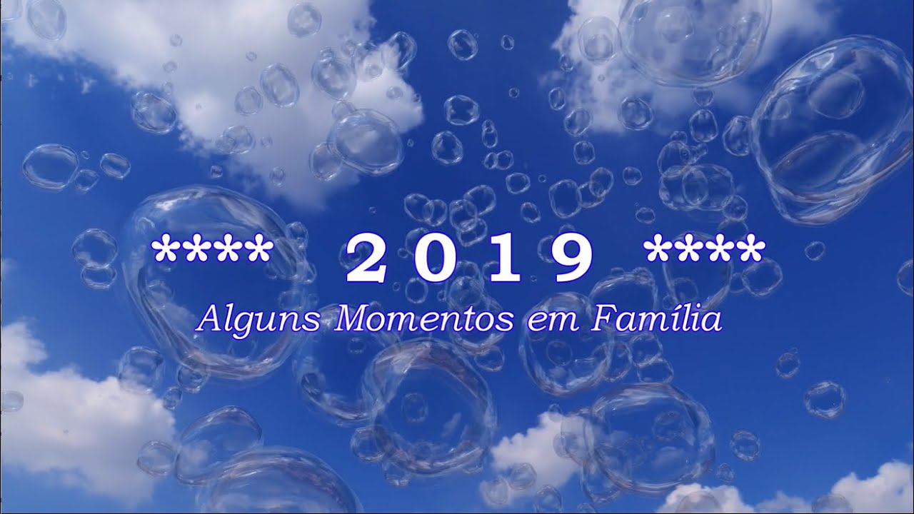 Alguns momentos de 2019 em família