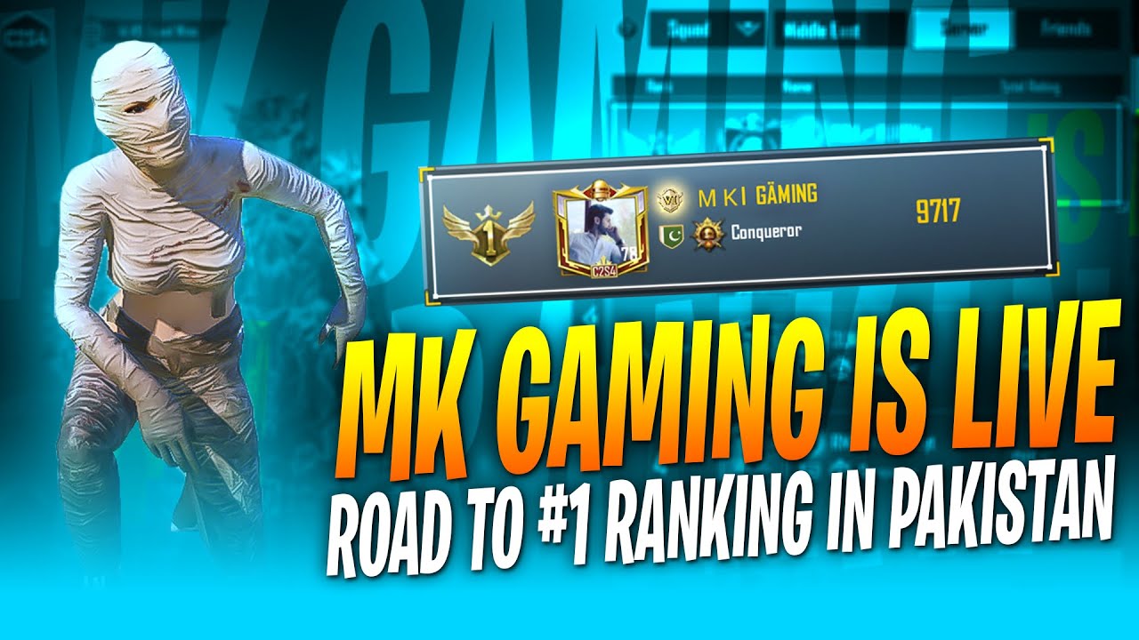 RANK 43 MIDDLE EAST SERVER ROAD TO TOP 30  | MK GAMING | PUBG MOBILE