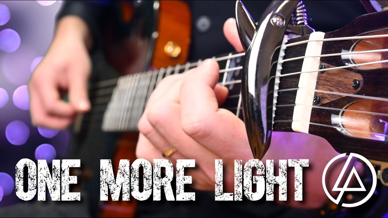 One More Light (Linkin Park) - EASY Fingerstyle Guitar Tutorial