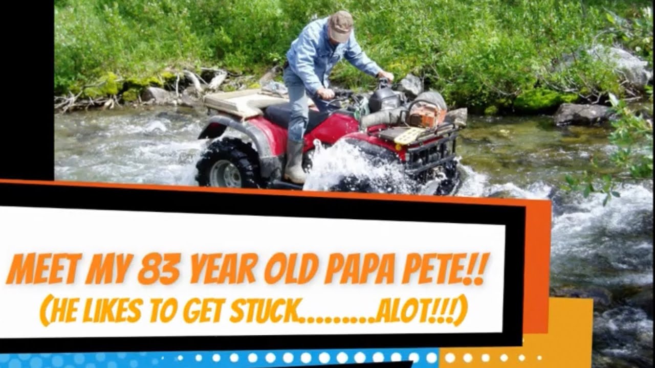 83 YEAR OLD PAPA PETE ALWAYS GETS STUCK!! #BuiltByBo