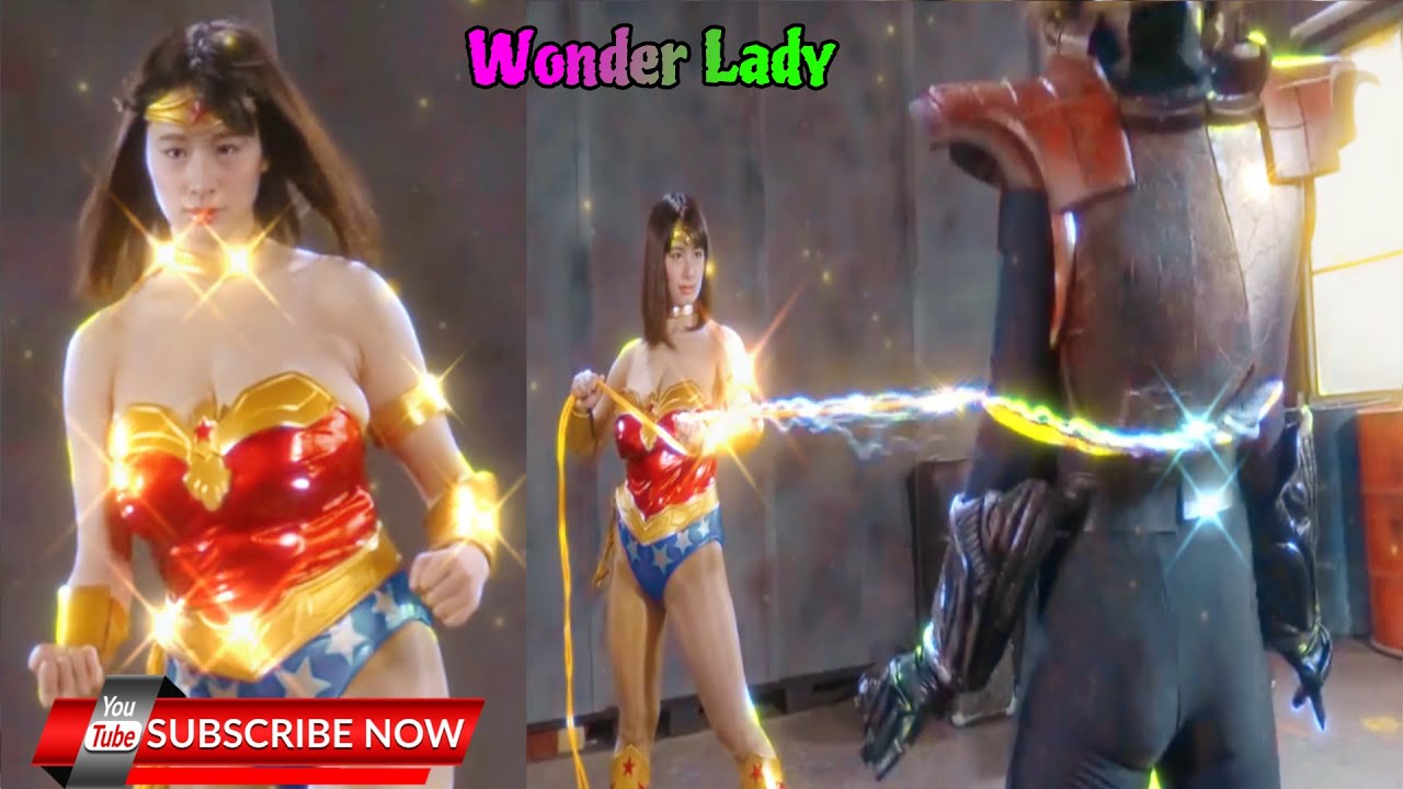 Wonder Lady Tries to Save the World from an Alien Threat