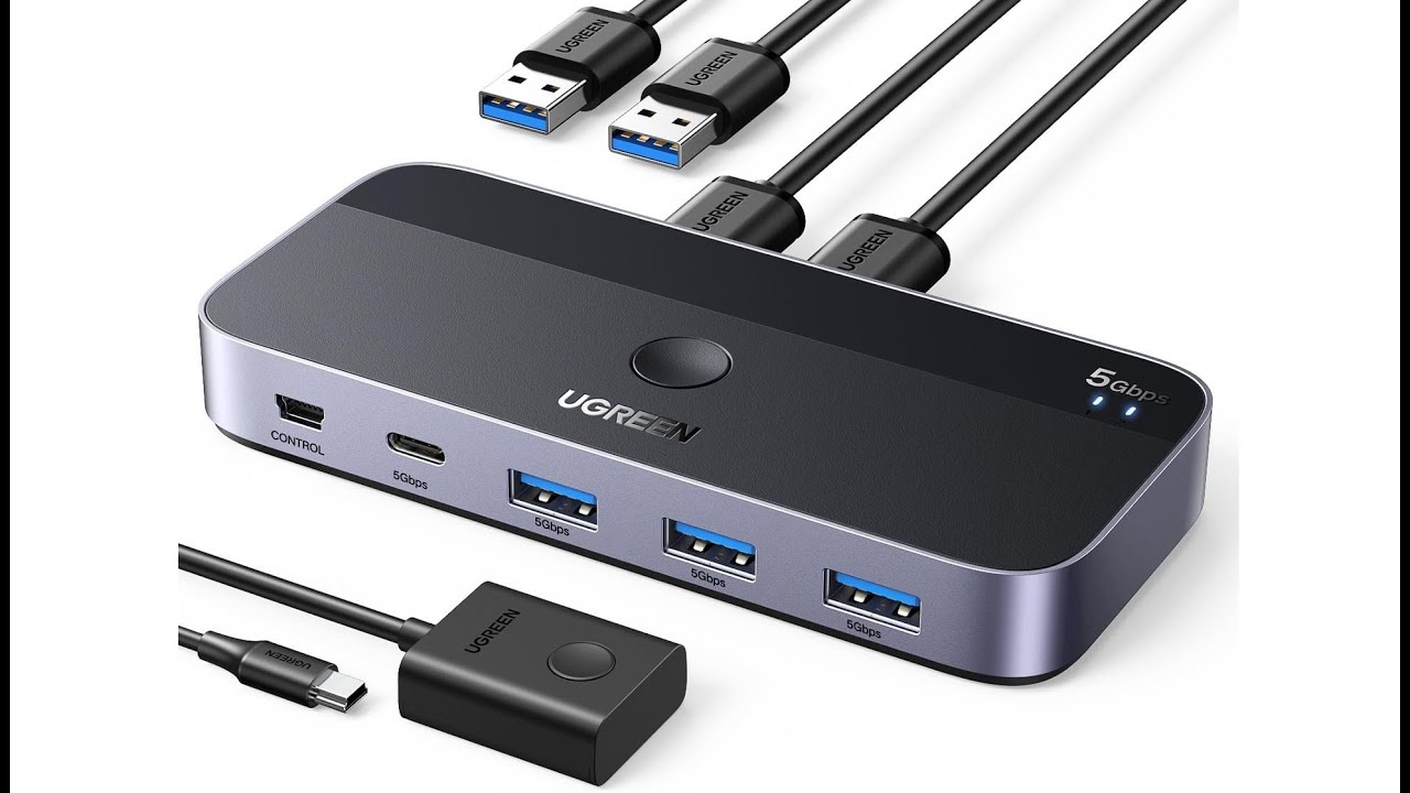 My Ugreen 15705 5Gbps USB 3.0 Sharing Switch (2 In 4 Out) Review
