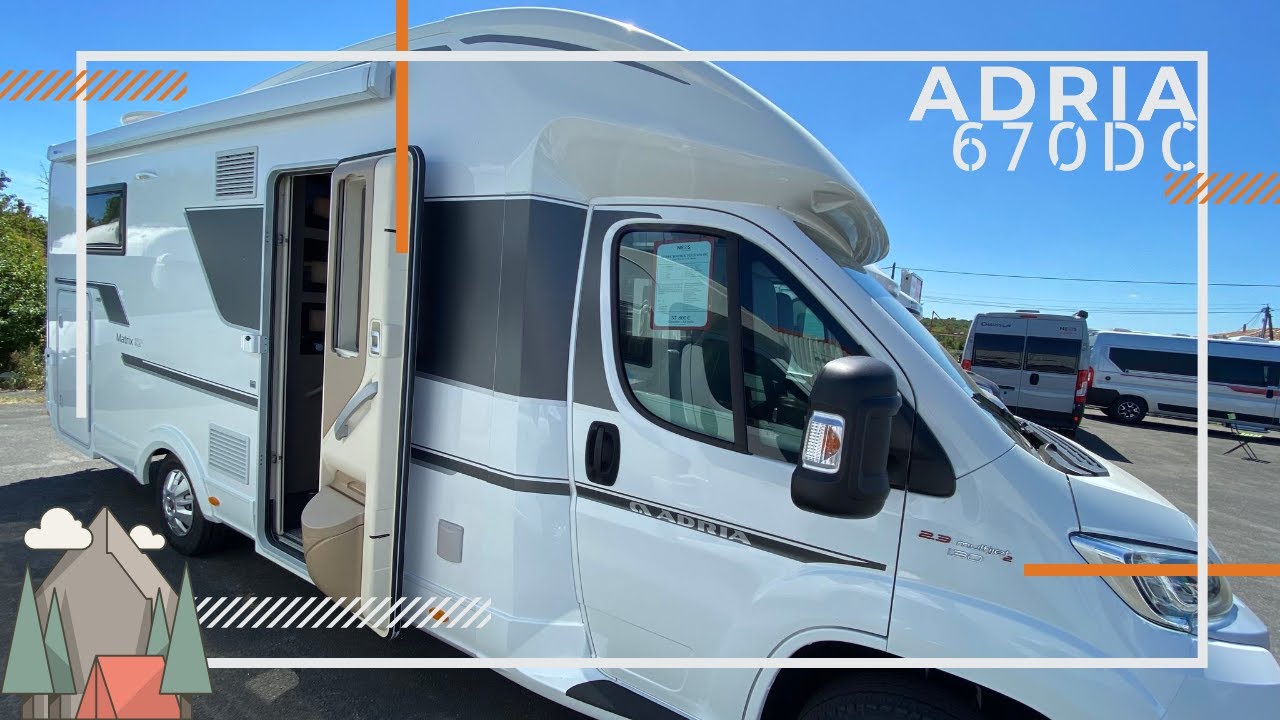 Camping-car : Adria une marque de finition 670DC