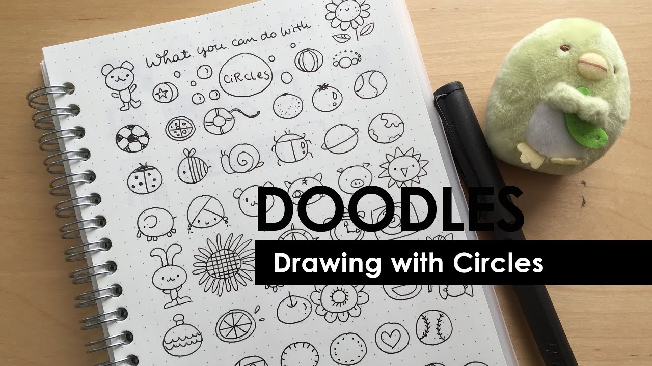 Doodles | Drawing with Circles | Doodle Ideas