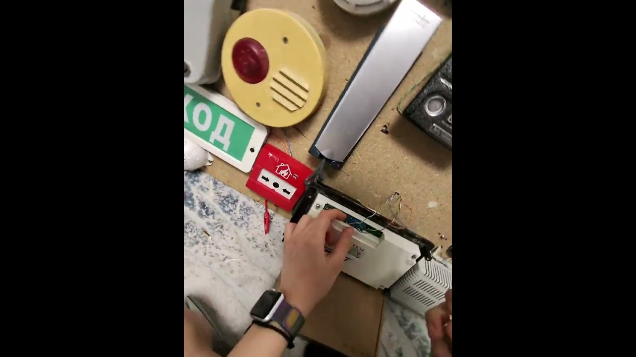 Подключение домофона Eltes Цп100