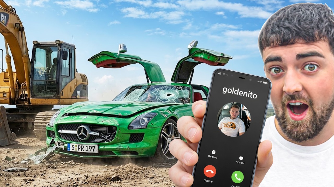 UKRAO SAM GOLDENITOV AUTO I UNISTIO GA BAGEROM *POLUDEO JE*