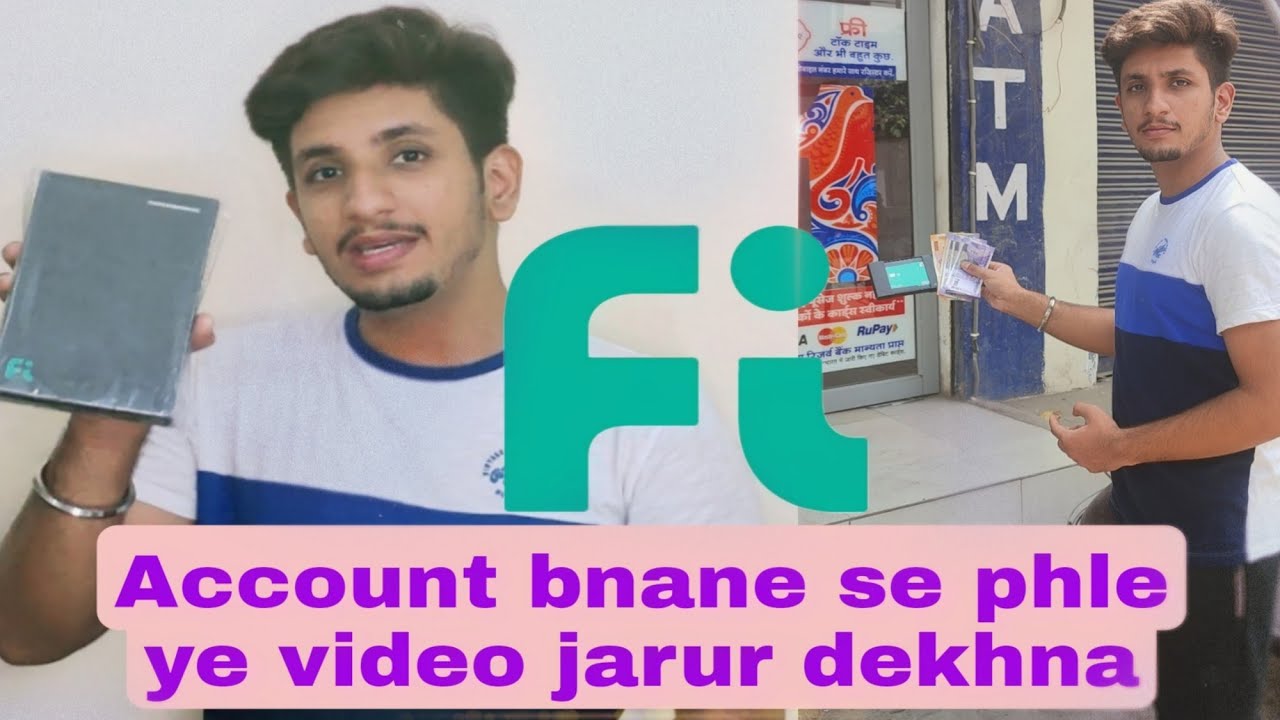 Fi Money debit card unboxing and activation || Best for new generation ||