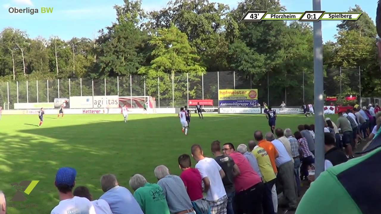 Oberliga BW, 1. Spieltag, Zusammenfassung: SV Kickers Pforzheim - SV Spielberg