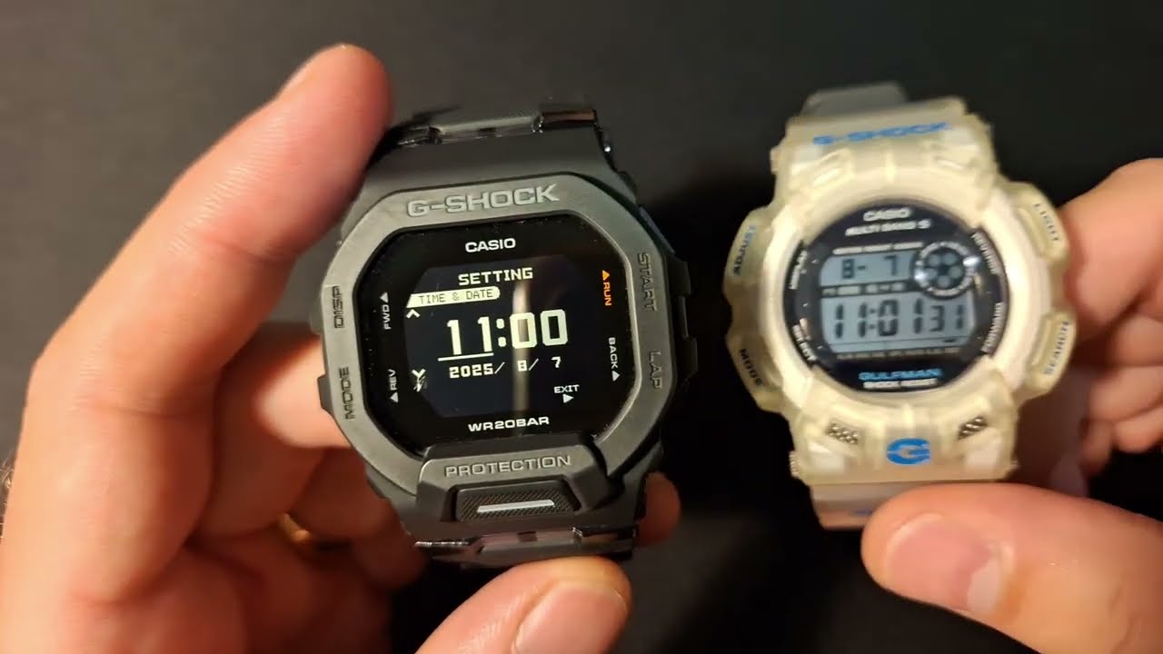 Jak ustawić Casio G-Shock GBD-200 bez smartfona - szybkie ustawienia godziny zegarka