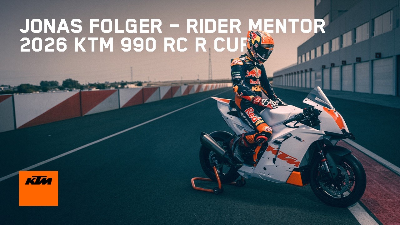 Jonas Folger Joins the KTM 990 RC R CUP as Rider Mentor | KTM